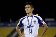 Chhetri after last year's final